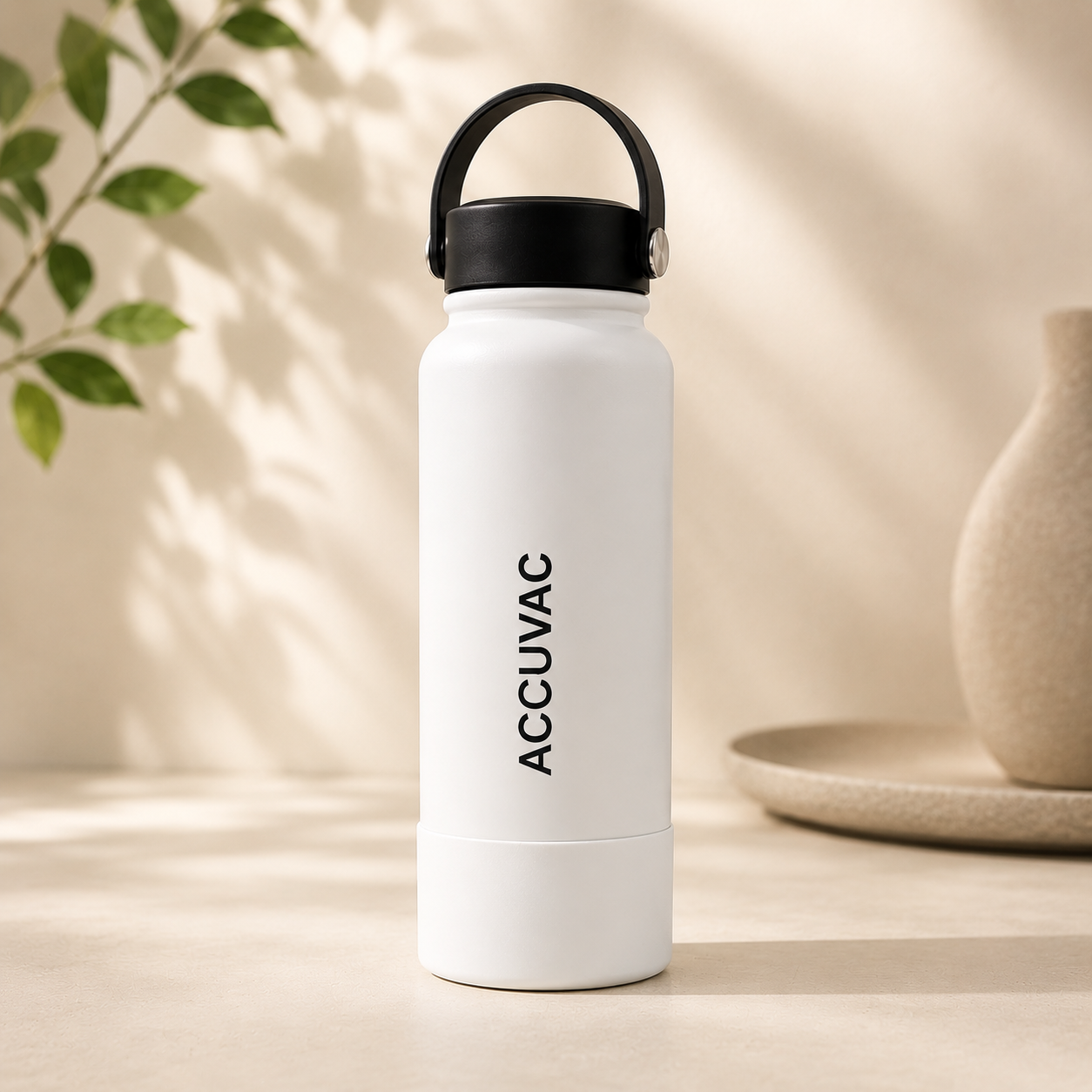 Accuvac PRIME Vacuum Insulated Flask 1000ml with Carry Handle