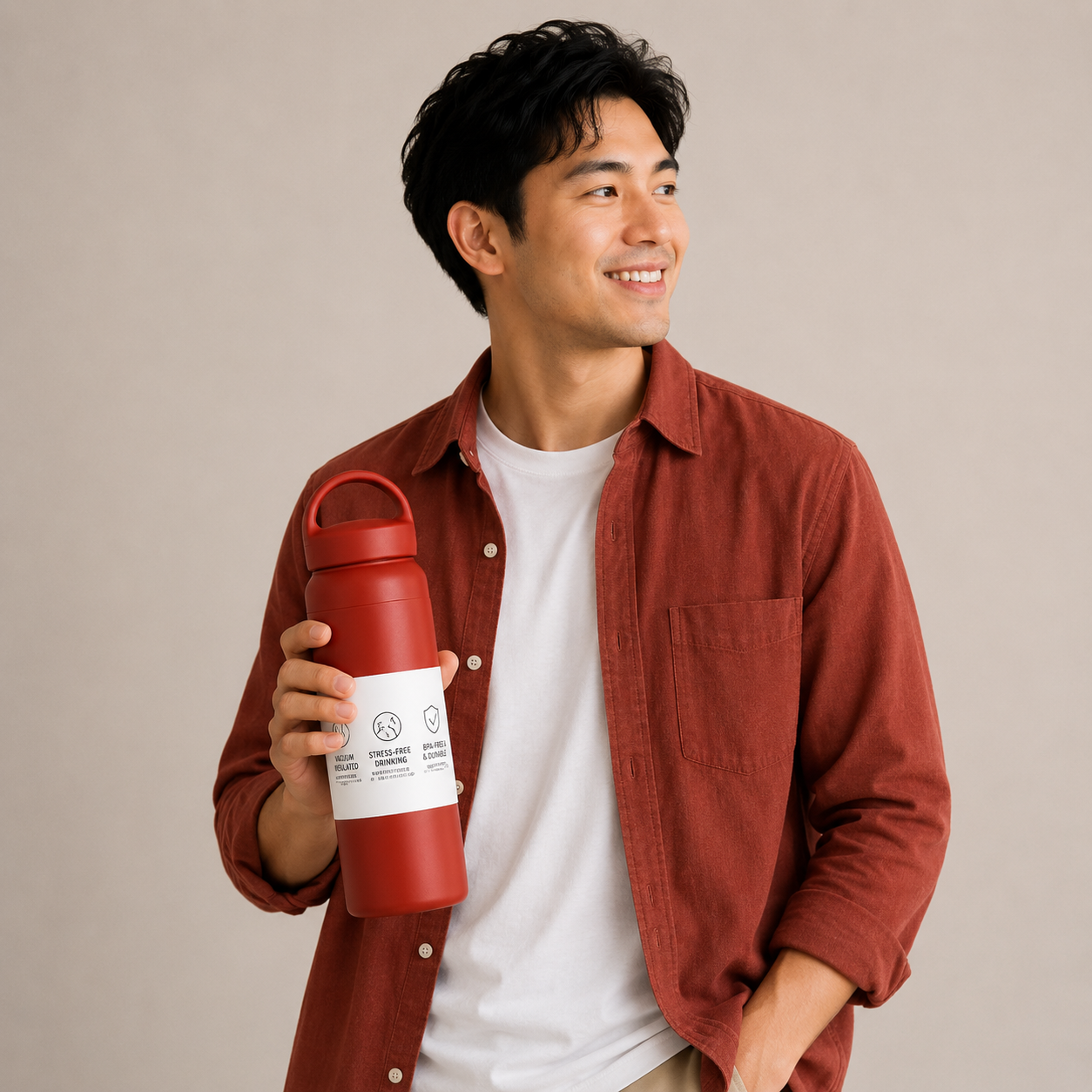 Loop Cap Vacuum Bottle 500ml