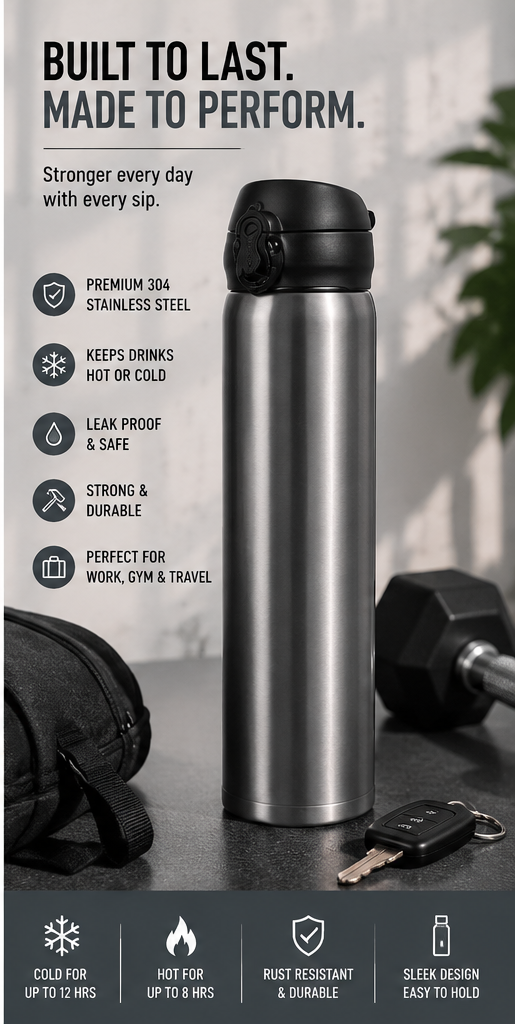 Minimal Vacuum Bottle 750ml