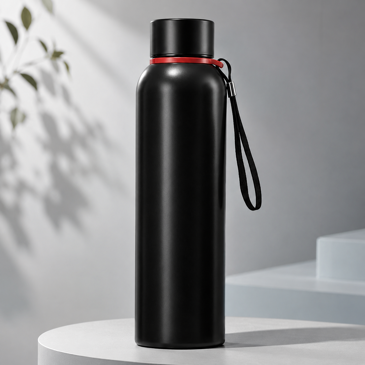 Matte Finish Stainless Steel Bottle 800ml – Lightweight & Reusable