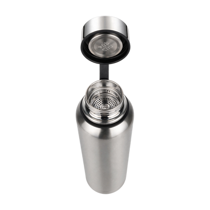 Accuvac Giant 1500ml Premium Stainless Steel Flask + Leather Sling Bag