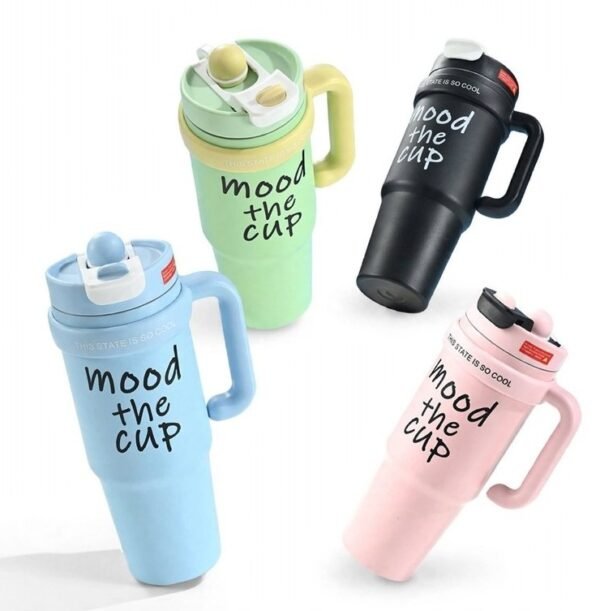 Summer Trendy Tumbler with straw - 800 ml