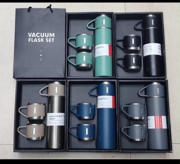Voyager 3-Piece Vacuum Flask Gift Set