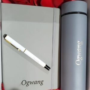 Ash Grey 3-in-1 Personalized Desk Combo - Ogwang Edition